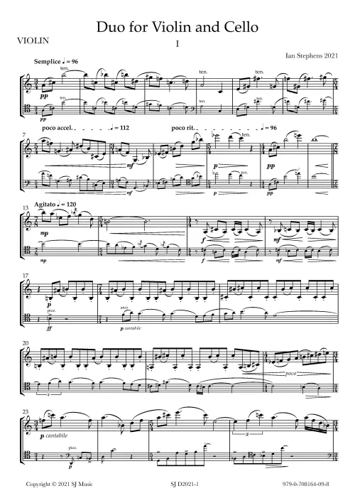 Stephens Duo Movement 1